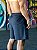 Bermuda Crossfiteria Preto/Laranja - Imagem 2
