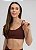 Top Offop Strappy Marrom - Imagem 1