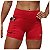 Shorts BS Cross Inter. c/ Bolso - Vermelho - Imagem 1