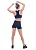Shorts Offop Curto Preto - Imagem 3