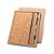 Kit caderneta cortiça A5 e caneta - Imagem 1