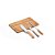 Kit Churrasco Estojo 210D com Tábua de Bambu - Imagem 1