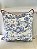 Almofada quadrada Toile de Jouy com sianinha 45cm x 45cm - Imagem 1