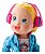 Boneca My Little Collection Vamos Viajar Menina 8177 Diver Toys - Imagem 3