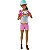Boneca Barbie Morena Bem Estar Caminhada GRN66 Mattel - Imagem 2