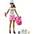 Boneca Barbie Morena Bem Estar Caminhada GRN66 Mattel - Imagem 1