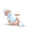 Boneco Bebezinho Real Primeiros Cuidados Menino 5682 Roma - Imagem 2
