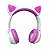 Fone De Gatinho Bluetooth Sem Fio Cat Ear Ej-049 Hmaston - Imagem 2