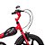 Bicicleta Infantil Aro 16 Vermelha 10424 Verden - Imagem 3