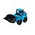 Mini Trator Trucks Radicais Azul Unik Toys - Imagem 1