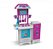 Cozinha Completa Pink Com Agua 8074 Magic Toys - Imagem 1