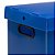 Caixa Organizadora Grande 440x320x260 7012 Azul Polycart - Imagem 2