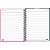 Caderno Espiral Capa Plástica Universitário 1 Matéria Neon Pink 80 Folhas Tilibra - Imagem 2