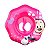 Boia Circular Inflável Infantil Com Fralda Minnie 56cm Etitoys - Imagem 1
