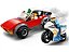 Lego City Perseguição De Carro Com Moto Da Polícia 59 Peças 60392 - Imagem 3