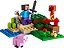 Lego Minecraft A Emboscada Do Creeper 72 peças 21177 - Imagem 4