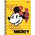 Caderno Espiral Universitário Mickey Vintage 80 Folhas Foroni - Imagem 4
