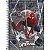 Caderno Espiral Universitário Spider Man 80 Folhas Tilibra - Imagem 4