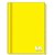 Caderno Brochura Capa Dura Pequeno Lift Amarelo 80 Folhas Credeal - Imagem 1