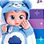 Boneca Lilty Kids Ursinhos Carinhosos Azul 5895 Roma - Imagem 2