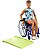Boneco Ken Fashion Cadeira De Rodas HJT59 Mattel - Imagem 2