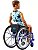 Boneco Ken Fashion Cadeira De Rodas HJT59 Mattel - Imagem 5