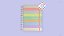 Caderno Arco-íris Pastel G+ Linhas Brancas CIGDP4006 Caderno Inteligente - Imagem 2