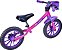 Bicicleta De Equilíbrio Balance Bike Aro 12 Rosa Nathor - Imagem 2