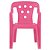 Cadeira Plástica Infantil Rosa Mor - Imagem 3