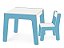 Conjunto De Mesa E Cadeira Infantil Azul 991 Junges - Imagem 3