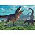Quebra Cabeça Reino Dos Dinossauros 200 peças 1027 GGB - Imagem 2