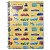 Caderno Espiral Capa Dura Pequeno Carros 80 Folhas Starschool - Imagem 3