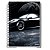 Caderno Espiral Capa Dura Pequeno Tecno Cars 96 Folhas Credeal - Imagem 4