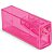Apontador Com Deposito Rosa Neon Faber Castell - Imagem 1