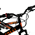 Bicicleta GPS Preto Fosco Dupla Suspensão 21 Marchas Aro 20 310-72D Colli - Imagem 3