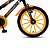 Bicicleta Spinossauro Aventuras Preto E Laranja Aro 16 202-1112D Colli - Imagem 3