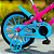 Bicicleta Aurora Fest Rosa Neon Aro 16 203-19D Colli - Imagem 4