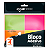 Bloco Adesivo Colorido Neon 91115 Jocar Office - Imagem 1