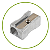 Apontador Básico Metalico 4209 Leonora - Imagem 1