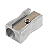 Apontador Básico Metalico 4209 Leonora - Imagem 2