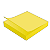 Bloco Adesivo 76x76mm Amarelo Neon Com 100 Folhas 10163 Jocar Office - Imagem 2