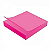 Bloco Adesivo 76x76mm Rosa Neon Com 100 Folhas 10162 Jocar Office - Imagem 2