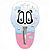 Tesoura Escolar Panda Tilibra - Imagem 1