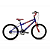 Bicicleta Rock Azul E Vermelho Aranha Aro 20 Stone Bike - Imagem 2