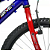 Bicicleta Rock Azul E Vermelho Aranha Aro 20 Stone Bike - Imagem 5