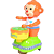Macaco Baterista CP206245 Fun Game - Imagem 3