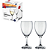 Conjunto De Taça Copa Emperador 340ml Com 2 Peças K12 Zappe - Imagem 1