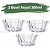 Conjunto De Sobremesa Bowl Royal 300ml Com 3 Peças ZP04849 Zappe - Imagem 1