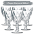 Conjunto De Taça Diamond Clear 260ml  JX-08DLX Zappe - Imagem 1