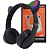 Fone De Ouvido Headphone Sem Fio Gatinho FON-9026 Basike - Imagem 7